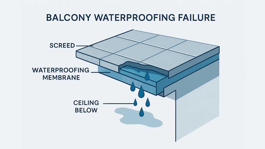 balcony-waterproofing-failure